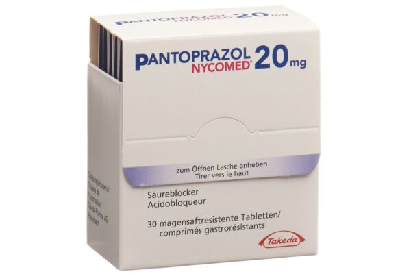 Pantoprazol Nycomed Filmtabl 20 mg 30 Stk