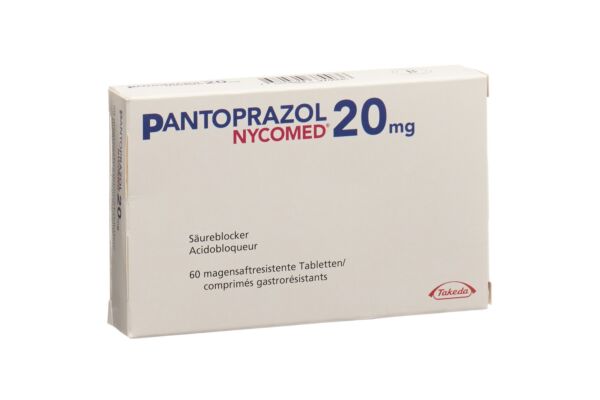 Pantoprazol Nycomed Filmtabl 20 mg 60 Stk