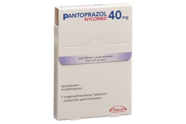 Pantoprazol Nycomed cpr pell 40 mg 7 pce