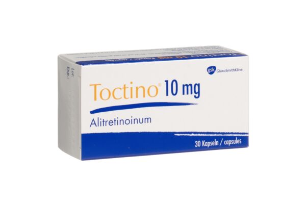 Toctino caps moll 10 mg 30 pce