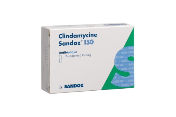 Clindamycin Sandoz Kaps 150 mg 16 Stk