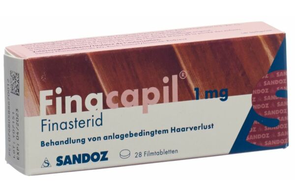 Finacapil Filmtabl 1 mg 28 Stk