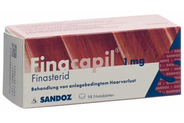 Finacapil Filmtabl 1 mg 98 Stk