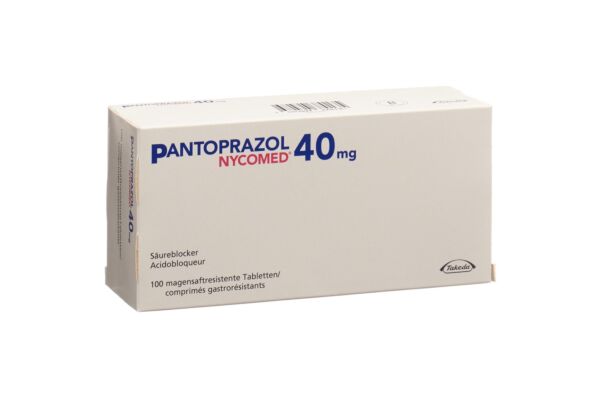 Pantoprazol Nycomed Filmtabl 40 mg 100 Stk