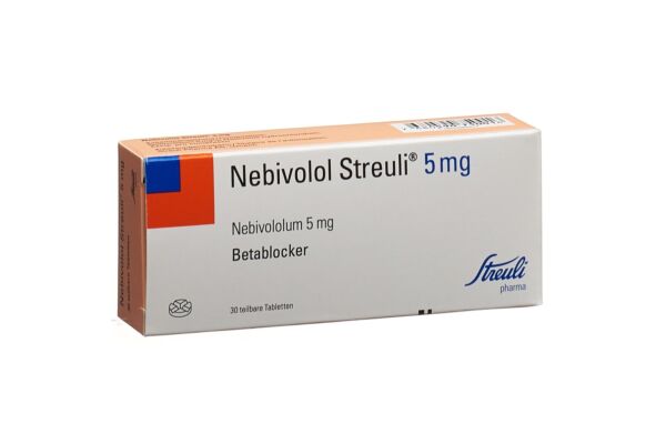 Nébivolol Streuli cpr 5 mg 30 pce