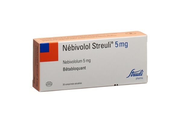 Nebivolol Streuli Tabl 5 mg 30 Stk