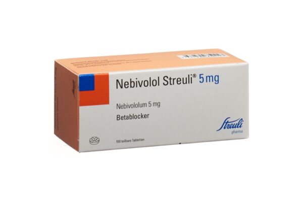 Nébivolol Streuli cpr 5 mg 100 pce