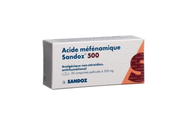 Mefenaminsäure Sandoz 500 mg 30 Stk