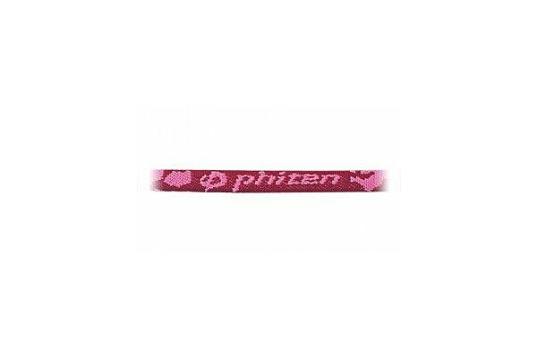 Phiten Standard Halskette 55cm bordeaux pink