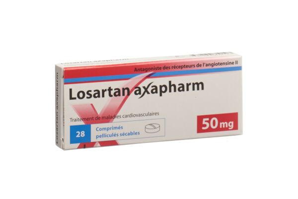 Losartan Axapharm cpr pell 50 mg 28 pce