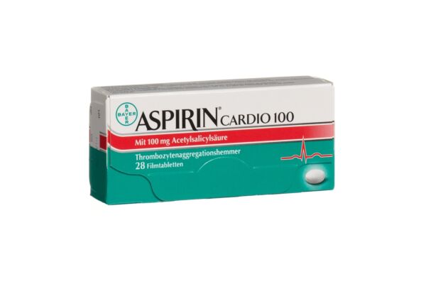 Aspirine Cardio cpr pell 100 mg 28 pce
