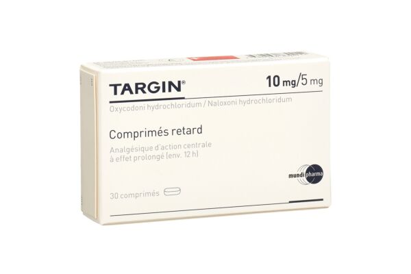 Targin cpr ret 10 mg/5 mg 30 pce