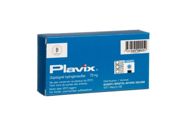 Plavix cpr 75 mg 50 pce