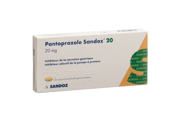 Pantoprazol Sandoz Filmtabl 20 mg 30 Stk