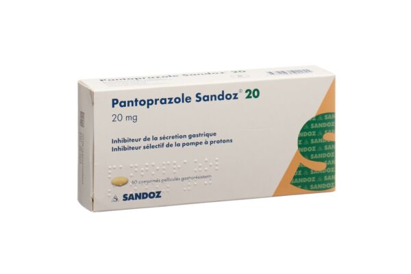 Pantoprazol Sandoz Filmtabl 20 mg 60 Stk
