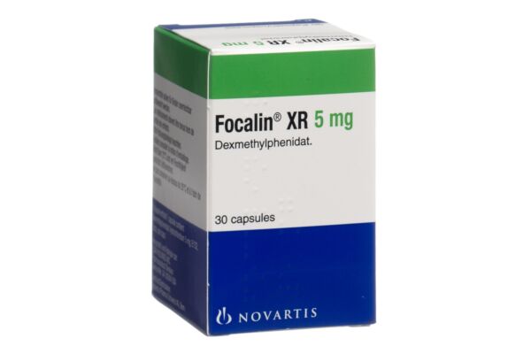 Focalin XR Ret Kaps 5 mg Ds 30 Stk