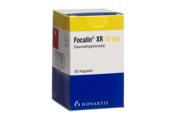 Focalin XR caps ret 10 mg bte 30 pce