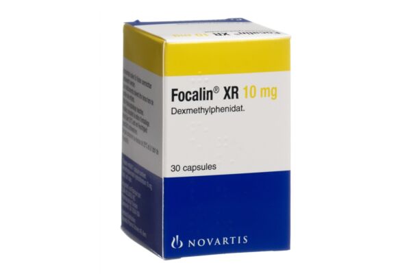 Focalin XR Ret Kaps 10 mg Ds 30 Stk