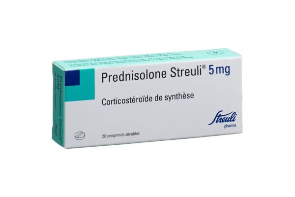 Prednisolone Streuli cpr 5 mg 20 pce