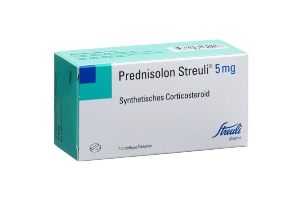 Prednisolon Streuli Tabl 5 mg 100 Stk