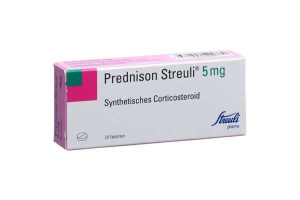 Prednisone Streuli cpr 5 mg 20 pce