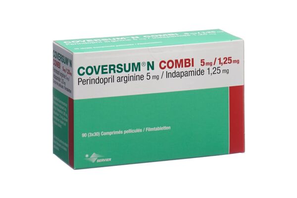 Coversum N Combi cpr pell 5/1.25 mg 90 pce