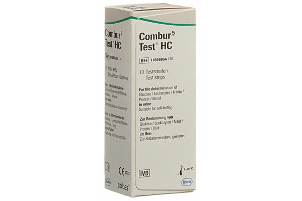 Combur 5 Test HC bandelettes 10 pce