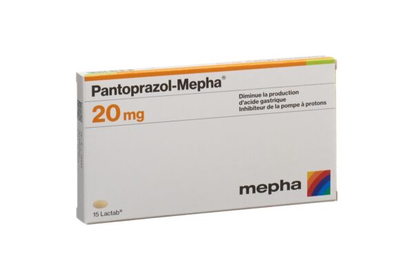 Pantoprazol-Mepha Lactab 20 mg 15 Stk