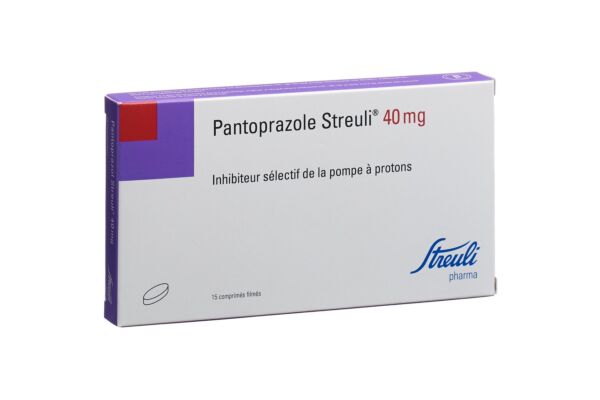Pantoprazol Streuli Filmtabl 40 mg 15 Stk
