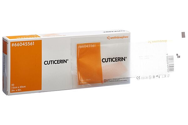 Cuticerin compresse onguent 7.5x20cm 50 pce