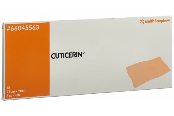 Cuticerin compresse onguent 7.5x20cm 10 pce