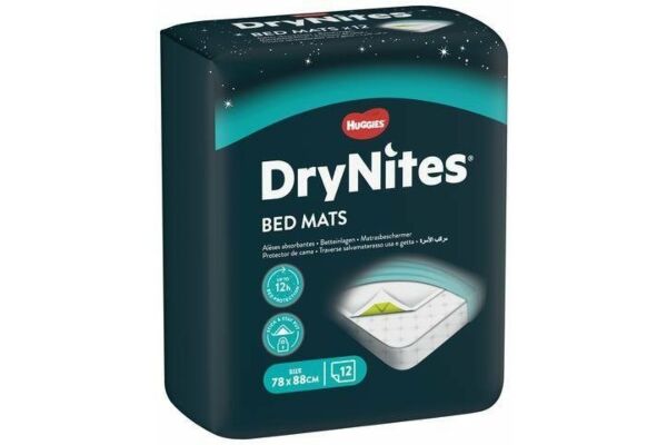 Huggies Drynites Bettunterlagen Bed Mats 7 Stk