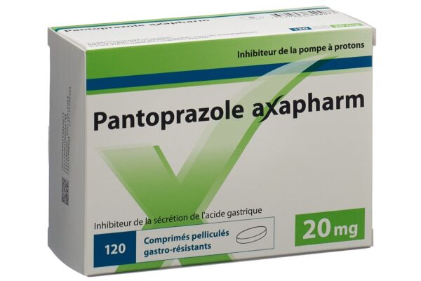 Pantoprazol axapharm Tabl 20 mg 120 Stk
