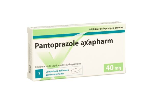 Pantoprazole axapharm cpr 40 mg 7 pce