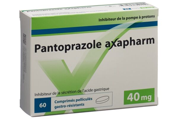 Pantoprazole axapharm cpr 40 mg 60 pce