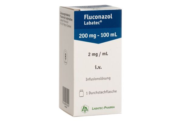 Fluconazol Labatec sol perf 200 mg/100ml flac 100 ml