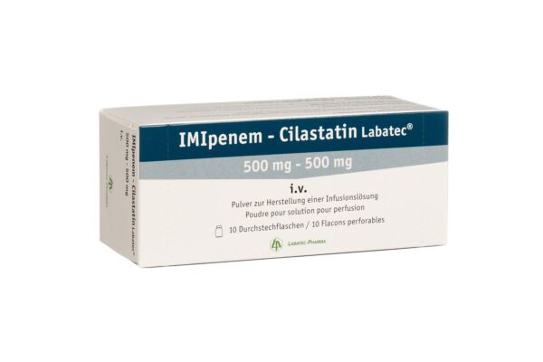 Imipenem-Cilastatin Labatec 500mg/500mg fl 10 pce