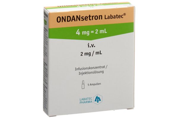 Ondansetron Labatec conc perf 4 mg/2ml 5 amp 2 ml