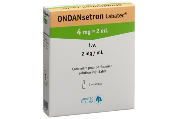 Ondansetron Labatec Inf Konz 4 mg/2ml 5 Amp 2 ml