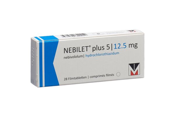 Nebilet plus Filmtabl 5/12.5 mg 28 Stk
