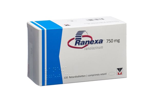 Ranexa Ret Tabl 750 mg 100 Stk