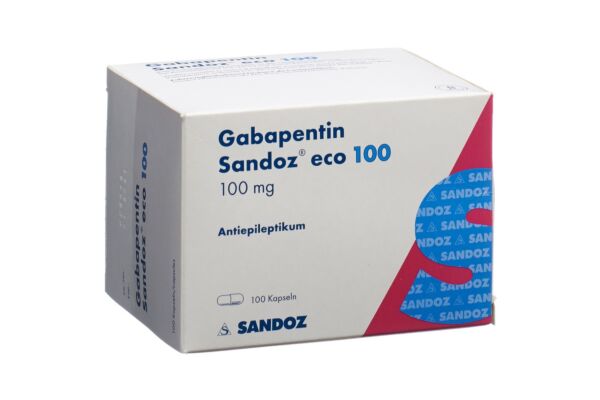 Gabapentin Sandoz eco Kaps 100 mg 100 Stk