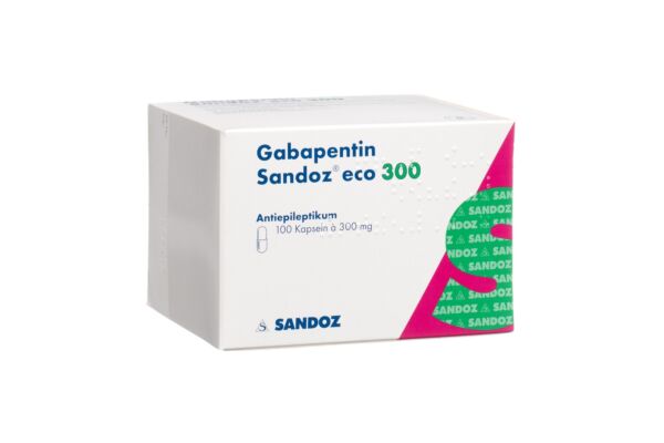 Gabapentine Sandoz eco caps 300 mg 100 pce