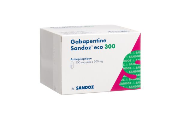 Gabapentin Sandoz eco Kaps 300 mg 100 Stk
