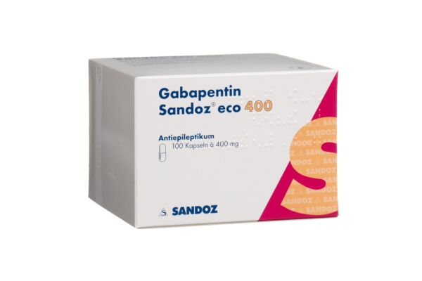 Gabapentine Sandoz eco caps 400 mg 100 pce
