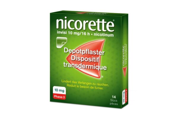 Nicorette Invisi Patch 10 mg/16h 14 Stk