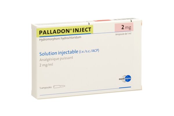 PALLADON INJECT prép inj perf 2 mg/ml 5 amp 1 ml