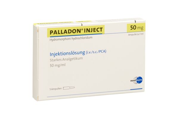PALLADON INJECT Inj Inf Präp 50 mg/ml 5 Amp 1 ml