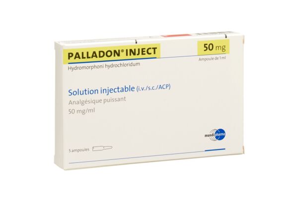 PALLADON INJECT prép inj perf 50 mg/ml 5 amp 1 ml