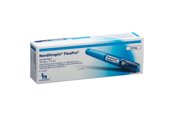 Norditropin FlexPro Inj Lös 10 mg Fertpen 1.5 ml